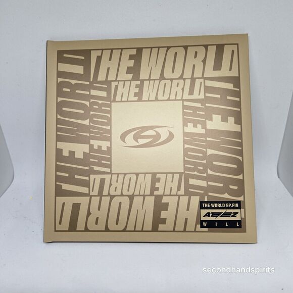 Ateez The World Ep.Fin Will Albums No Pcs or Stickers - Booklet Feat. WOOYOUNG - Picture 2 of 3